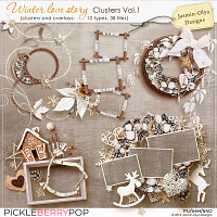 Winter Love Story - Clusters Vol.1 (Jasmin-Olya Designs)