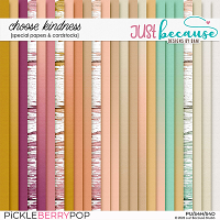 Choose Kindness Special Papers & cardstocks by JB Studio