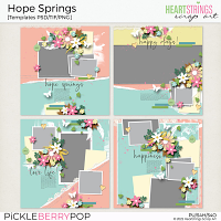 Hope Springs Templates by Heartstrings Scrap Art