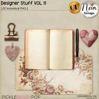 Designer Stuff - VOL 11 - CU - by Neia Scraps