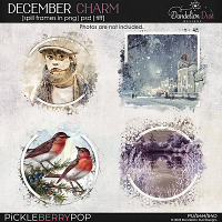 December Charm: Spill Frames