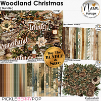 Woodland Christmas - Bundle - by Neia Scraps
