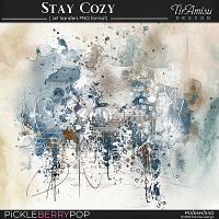 Stay Cozy ~ art transfers 