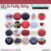 Let's Get Fruity: Berries Flairs