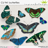 CU 941 BUTTERFLIES