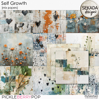 Self Growth [mix papers] by Sekada Designs