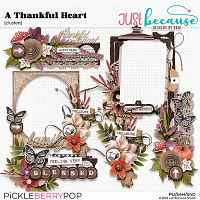 A Thankful Heart Clusters by JB Studio