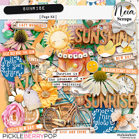 Sunrise - Page Kit - by Neia Scraps