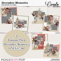 December Memories-Template Bundle