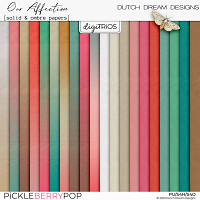 Our Affection - Solid & Ombre Papers