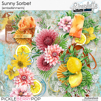 Sunny Sorbet (embellishments) by Simplette