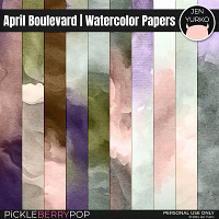 April Boulevard | Watercolor Papers