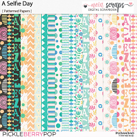 A Selfie Day - Papers - by Neia Scraps