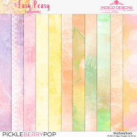 Easy Peasy Papers Pack by Indigo Designs by Anna