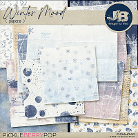 Winter Mood Papers by JB Studio