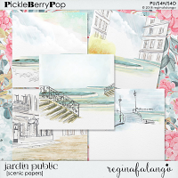 JARDIN PUBLIC SCENIC PAPERS 