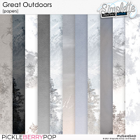 Great Outdoors (papers) by Simplette