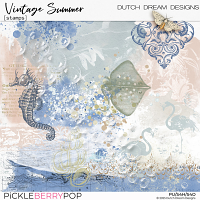 Vintage Summer - Stamps