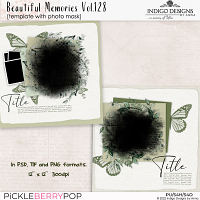 Beautiful Memories Templates Vol.128 by Indigo Design by Anna