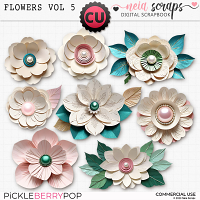 Flowers VOL5 - CU - by Neia Scraps 