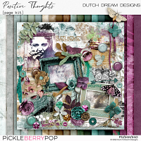 Positive Thoughts - Page Kit