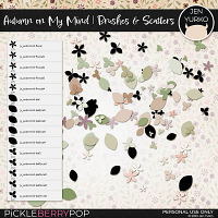 Autumn on My Mind | Brushes & Scatters