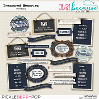 Treasured Memories Wordbits by JB Studio