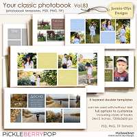 Your classic photobook Vol.83 (Jasmin-Olya Designs)