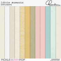 Little moments - solid papers