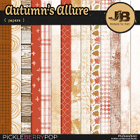 Autumn's Allure Papers by JB Studiio 