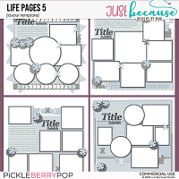 {CU} Life Pages 5 Templates by JB Studio