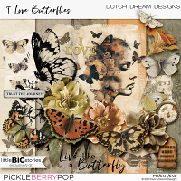 I Love Butterflies