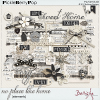 NO PLACE LIKE HOME | elements by Bellisae Designs