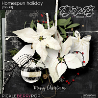 Homespun Holiday Mini Kit by DitaB Designs