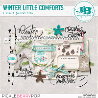 Winter Little Comforts Misc & Journal Bits by JB Studio