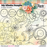 My Kinda People: Scribbly Doodles