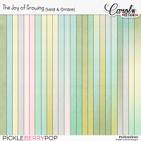 The Joy of Growing-Solid & Ombre