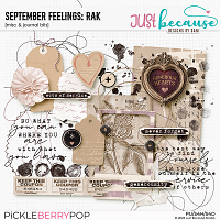 September Feelings: RAK Misc & Journal Bits by JB Studio