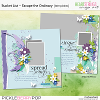 Bucket List – Escape the Ordinary Templates