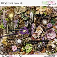 Time Flies Page Kit