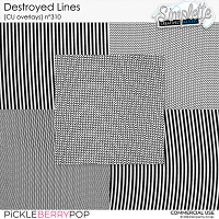 Destroyed Lines (CU overlays) 310 by Simplette