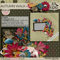Autumn Walk: Pop•In Page Kit