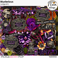 Mysterious - Page Kit - by Neia Scraps