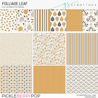 Folliage Leaf Layered Patterns (CU)