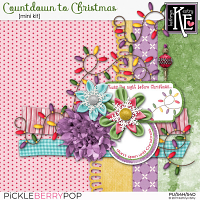 Countdown to Christmas Mini Kit by Kathryn Estry Designs