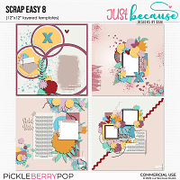 Scrap Easy 8 Templates by JB Studio