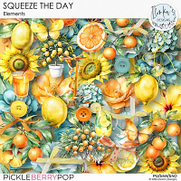 Squeeze The Day Elements by Ilonka's Designs