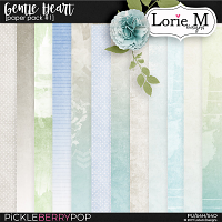 Gentle Heart Paper Pack #1