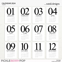 2025 Calendar Journaling Cards