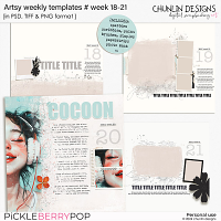 Artsy weekly templates - week 18-21 (May)